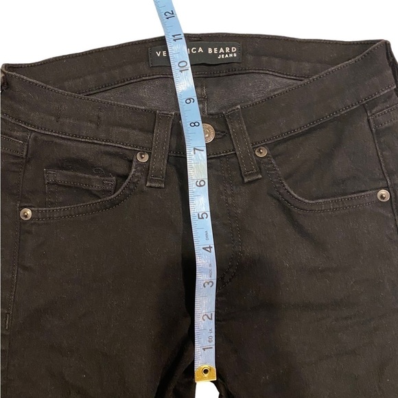 Veronica Beard Brooke 8.5” Skinny Jeans in Raven size 25 - Picture 7 of 8